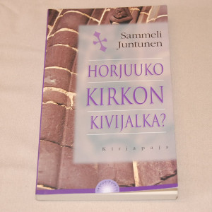 Sammeli Juntunen Horjuuko kirkon kivijalka?